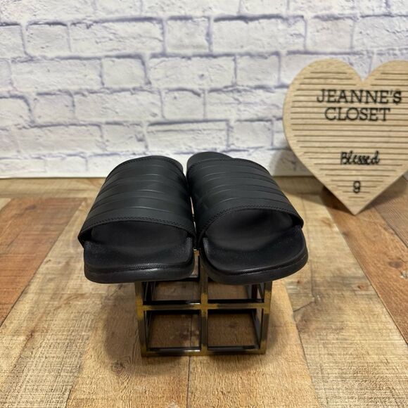 ADILETTE COMFORT SLIDES black
